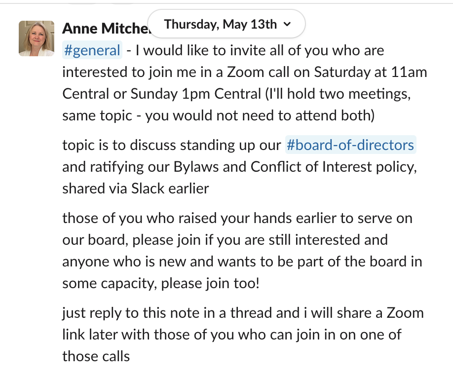 Board PreBoard Meeting Minutes May 15 & 16, 2021 Teacup Wellness